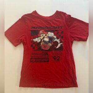 Nintendo Red Mario Kart Bowser Oil Tee